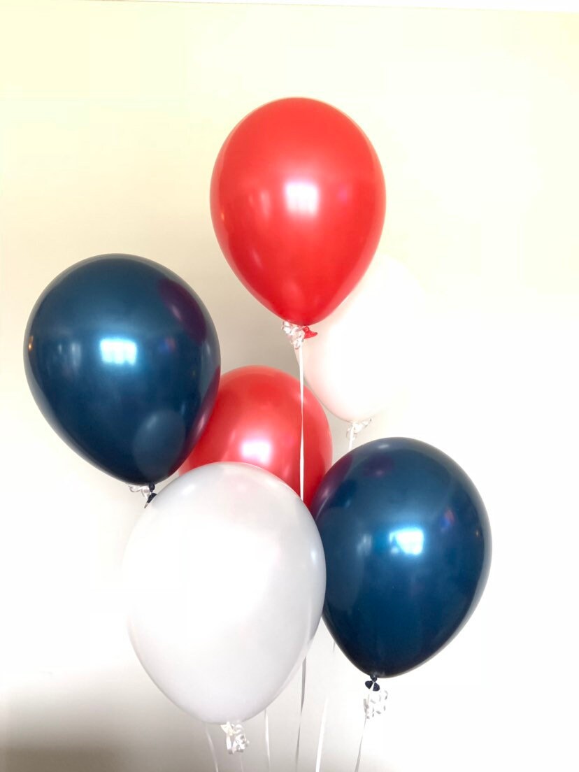 Red, White and Blue Balloons | Patriotic Birthday Party | 4th of July