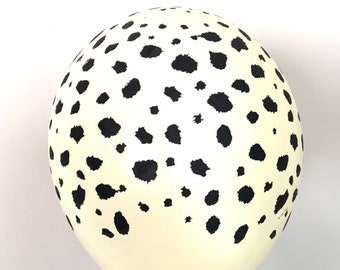 Cheetah Print Balloons | Cheetah Latex Balloons | Sweet 16 Birthday Party Decor | Animal Print Balloons | Bachelorette Party Balloons