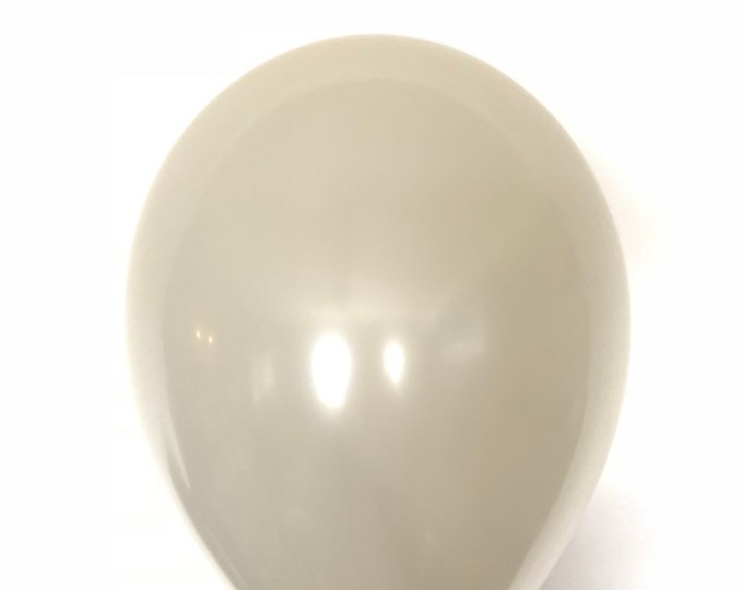 Stone Latex Balloons | Light Gray Balloons | Grey Balloons | Neutral Party Decor | Neutral Party Decor | Modern Bridal Shower