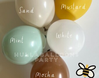 Sweet As Can Bee Balloons | Happy Bee Day | Mama To Bee Baby Shower | Mommy To Bee Balloons for Baby Block Boxes | Meant To Bee