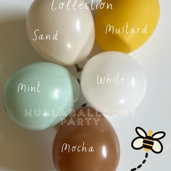 Sweet As Can Bee Balloons | Happy Bee Day | Mama To Bee Baby Shower | Mommy To Bee Balloons for Baby Block Boxes | Meant To Bee