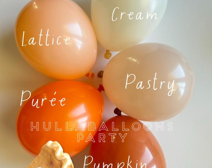 Cutie Pie Balloons | Pumpkin First Birthday | Little Turkey Baby Shower | Baby Block Balloons | Rustic Fall Bridal Shower | Warm & Cozy Baby