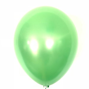 Lime Green Balloons | Lime Green Wedding Decor | Tropical Balloons | Bright Green Birthday | Green Bridal Shower Decor