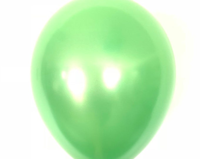 Lime Green Balloons | Lime Green Wedding Decor | Tropical Balloons | Bright Green Birthday | Green Bridal Shower Decor