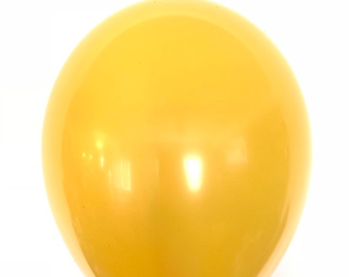 Mustard Balloons | Fall Bridal Shower Decor | Mustard Yellow Balloons | Fall Baby Shower | Fall First Birthday Party | Fall Balloon Garland