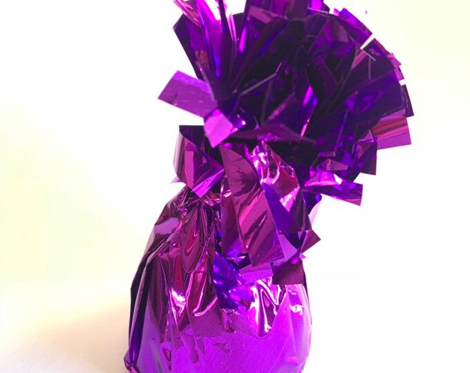 Purple Balloon Weight | Purple Weights | Balloon Weights | Purple Party Decor | Balloon Accessories | Purple Balloon Anchor