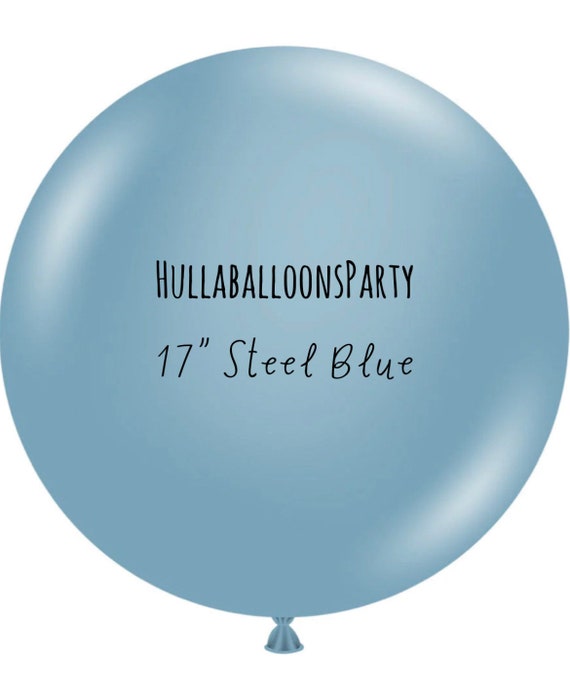 Motivo Senza Cuciture Con Stelle E Palloncini Di Elio 3d Realistici Blu Lucido Per Il