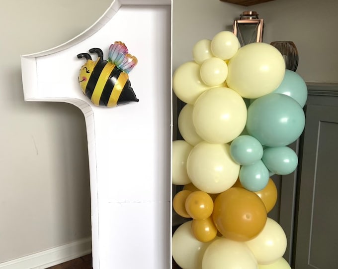 Bumblebee Balloon Garland | Honeybee Balloons | Baby to Bee Baby Shower | Meant To Bee Bridal Shower | Bumblebee First Birthday Party