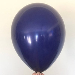 Navy Balloons | Navy Latex Balloons | Navy Birthday Party Decor | Navy Bridal Shower Decor | Navy Baby Shower Decorations