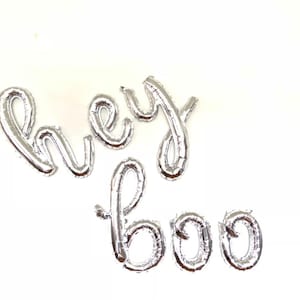 Hey Boo Balloons | Halloween Baby Shower Decor | Halloween Balloon ...