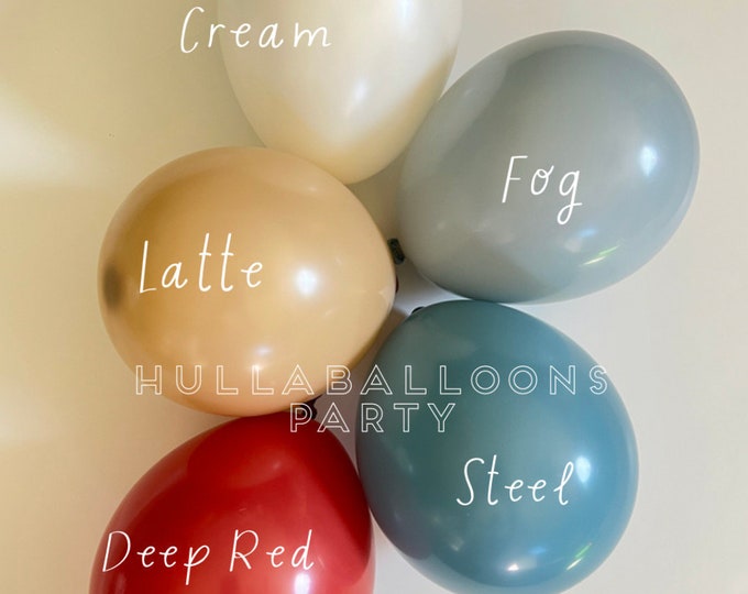 All American Balloons | Deep Red Balloons |  Vintage Baseball Birthday | Red and Blue Baby Block Boxes | Custom Garland | All Star Balloons