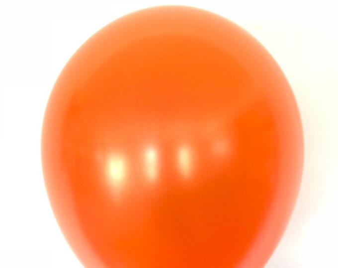 Orange Balloons | Mandarin Balloons | Orange Birthday Party Decor | Citrus Bridal Shower Decor | Citrus Baby Shower Decor