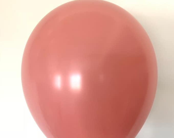 Rosewood Balloons | Rosewood Latex Balloons | Rosewood Birthday Party Decor | Rosewood Bridal Shower Decor