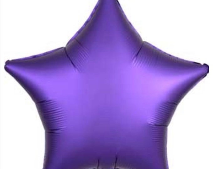 Twinkle Little Star Balloons | Purple Star Balloon | Birthday Party Decor | Galaxy Birthday Balloons | Star Balloons