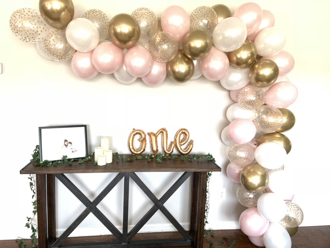 Pink Blush Balloon Garland DIY Kit