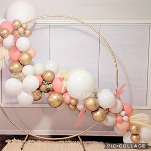 Blush Balloon Garland Kit | Dusty Rose Balloon Garland | Blush First Birthday Balloons | Dusty Mauve Bridal Shower Decor | Blush Baby Shower
