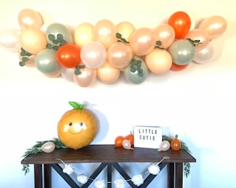Little Cutie Balloon Garland | A Little Cutie Is On The Way Baby Shower Decor | Love is Sweet Bridal Shower | It's Sweet To Be One First Bi