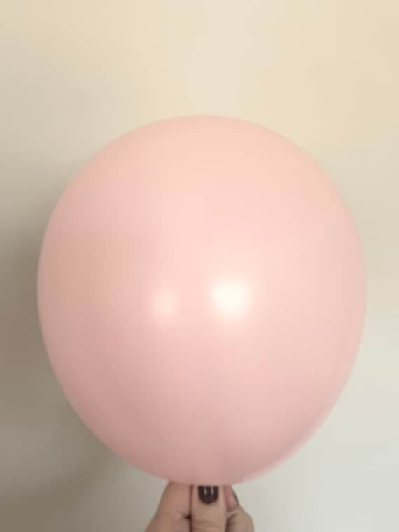 Pastel Matte Pink Balloons | Pink Latex Balloons | Blush Pink Birthday Party Decor | Pink Bridal Shower Decor | Pink Baby Shower Decor