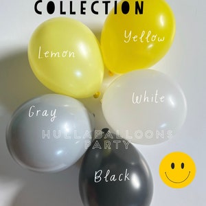 Happy Dude Balloons | One Happy Dude Birthday | One Cool Dude Baby Shower | Balloons for Baby Block Boxes | Preppy Smile Birthday