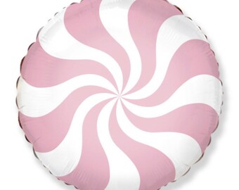 Baby It's Cold Outside | Winter Baby Shower Decor | Pastel Pink Swirl Balloons | Winter ONEderland Birthday Balloons | Pastel Candy Birthday