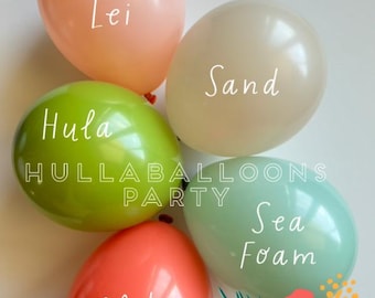 Aloha Balloons | Beach Party Garland Kit