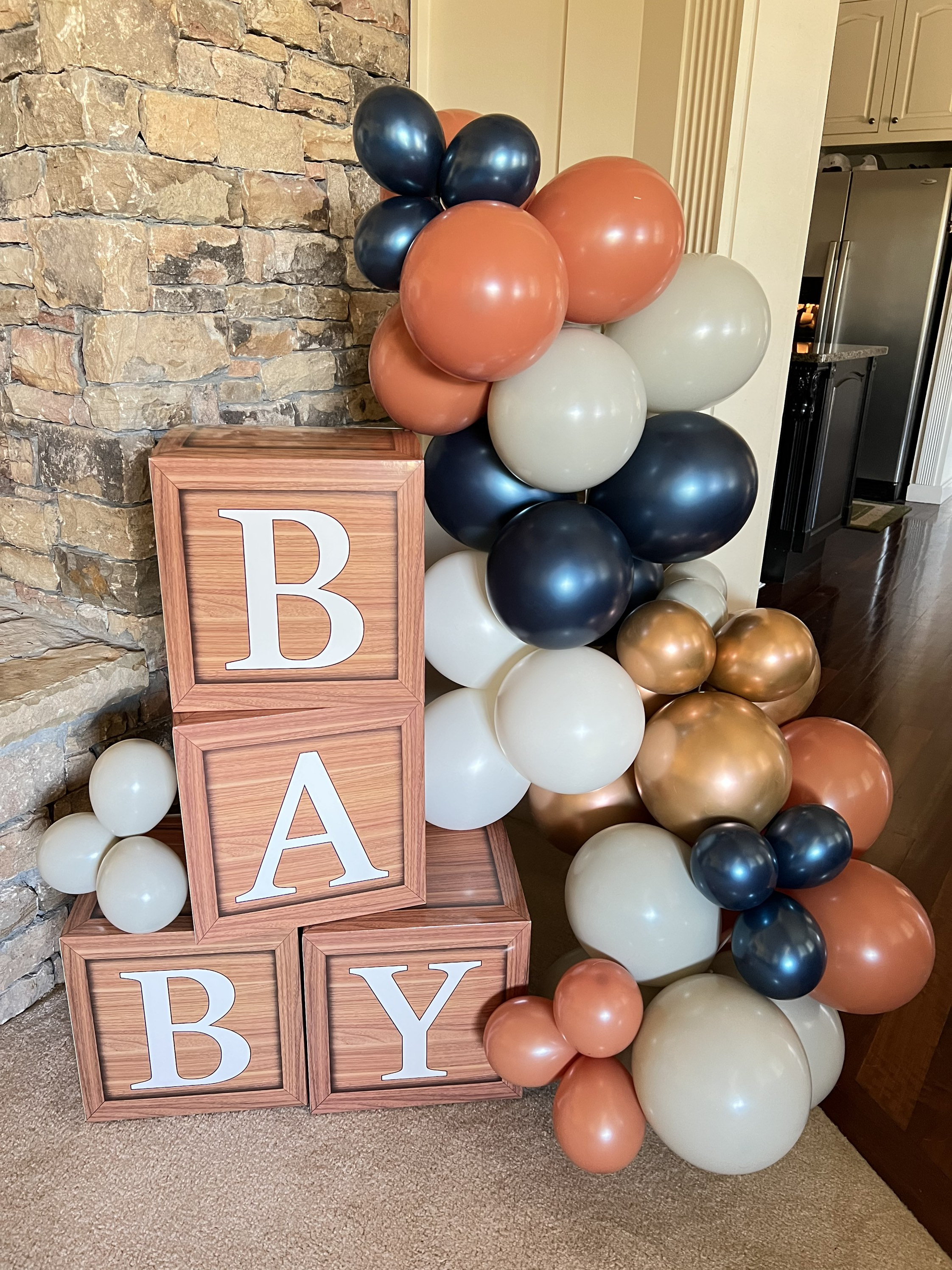 BABY BLOCKS - WOODEN – Blast Balloons