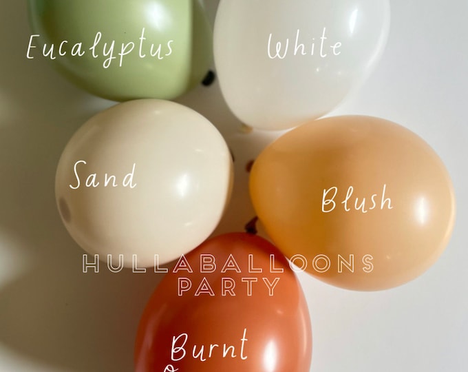 Zesty Boho Balloons | Little Cutie Birthday | Little Cutie Baby Shower | Balloons for Baby Block Boxes | Citrus Bridal Shower