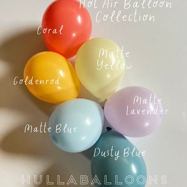 Hot Air Balloons | First Trip Around The Sun Birthday | Little Sunshine Baby Shower |Carnival Birthday | Balloons for Baby Block Boxes