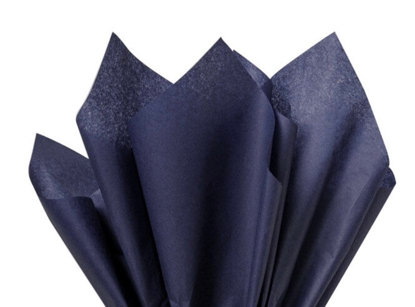 Navy Blue Tissue Paper Sheets 20/ 50/100 High Quality 20x 30 Midnight Blue  Wrapping Paper Dark Blue Craft Tissue Paper Gift Box Packaging 