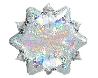 Snowflake Balloon | Winter ONEderland Birthday Balloons | Wonderland First Birthday | Baby It's Cold Outside | Winter Baby Shower | Snowflak