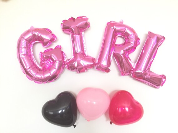 It's A Girl Balloons Kate Spade Baby Shower Decor Hot - Etsy