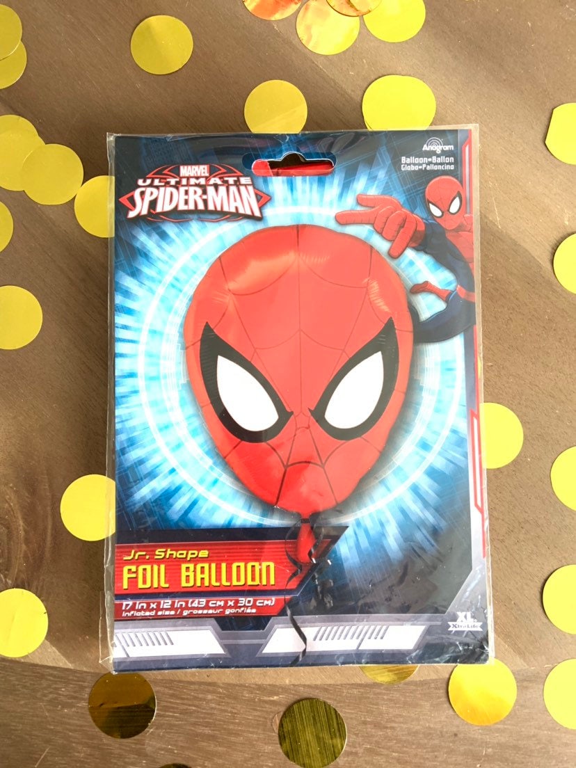 Spiderman Balloons, Spiderman Birthday Party Decor