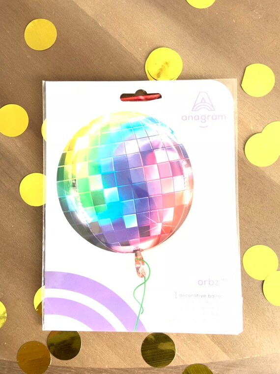 Disco Ball Balloon Disco Party Decor Dance Party Balloons Etsy