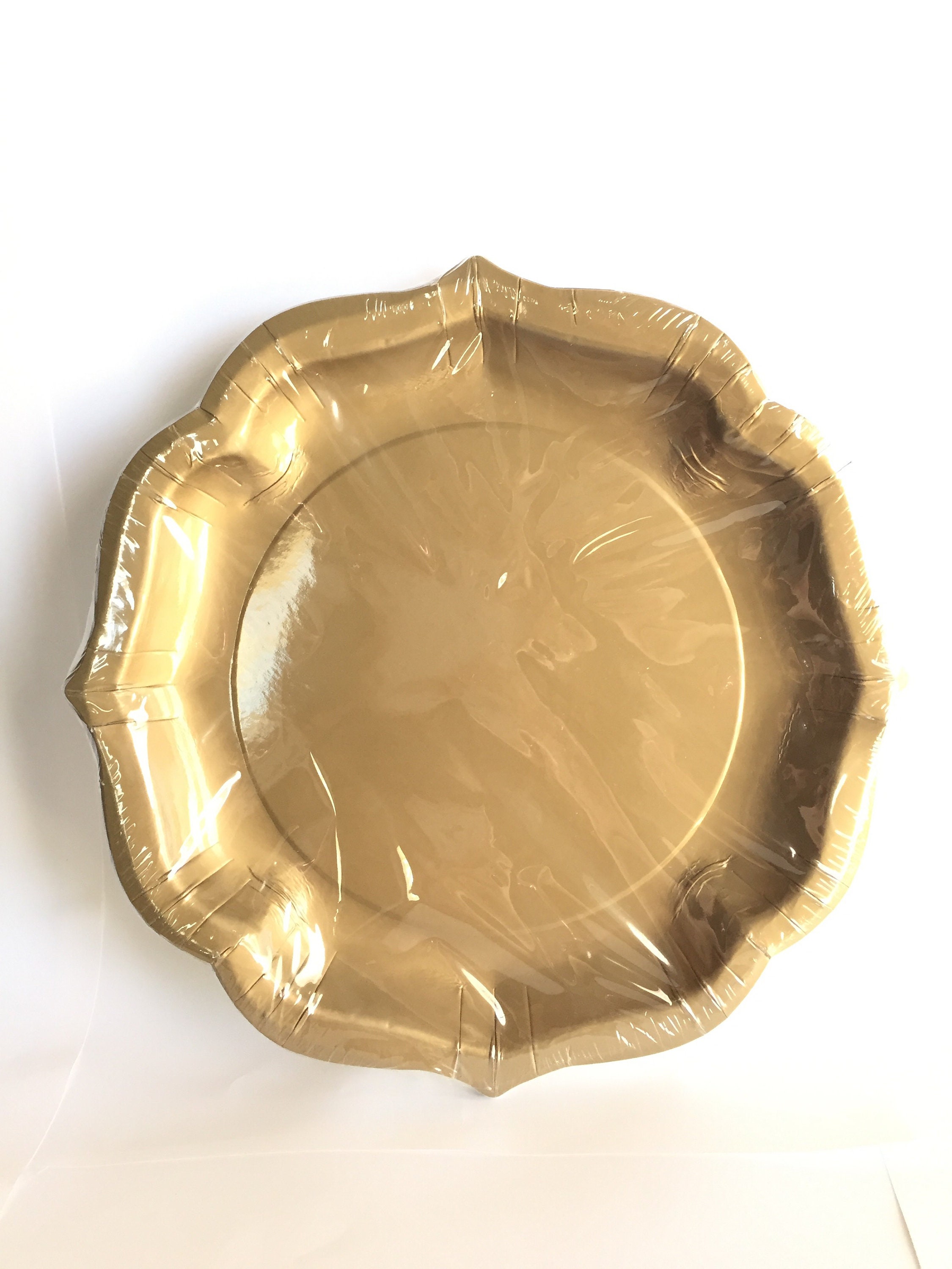 Rose Gold Paper Plates Rose Gold Tableware Rose Gold Party Decor