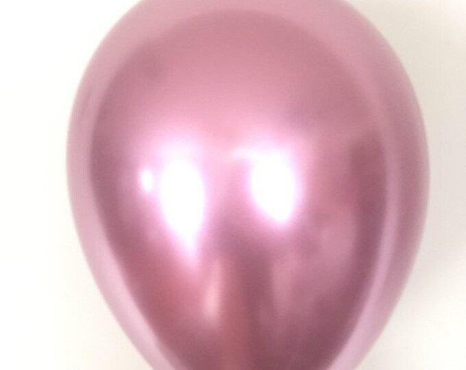 Chrome Mauve Balloons | Chrome Balloons | Mauve Birthday Party Decor | Mauve Bridal Shower Decor | Mauve Baby Shower Decorations