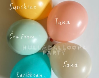 Beach Balloons | Surf’s Up Birthday | Baby on Board Baby Shower | Balloons for Baby Block Boxes | First Wipeout Birthday