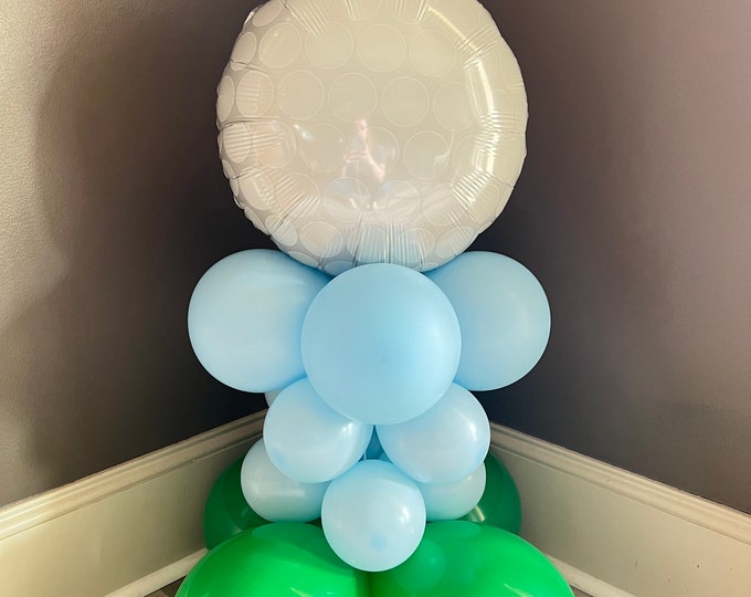 Golf Ball Balloon | Golf Mylar Balloon | Hole In One Balloons | Golf First Birthday Balloons | Let’s ParTee Balloons | Golf Tee | Fore Tee