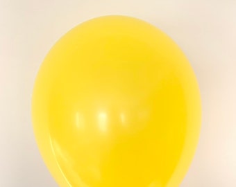 Yellow Balloons | Lemon Balloons | Lemon Birthday Party Decor | Lemon Bridal Shower Decor | Lemon Baby Shower | Yellow Birthday Party
