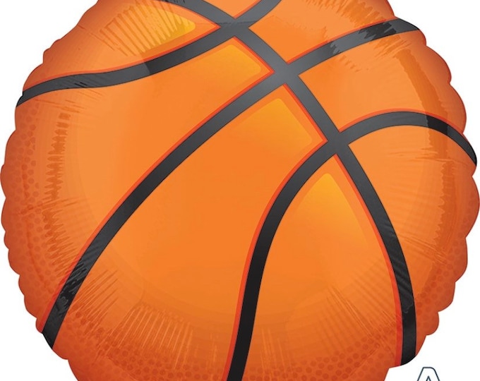 Basketball Balloons | Sports Mylar Balloons | Sports Baby Shower Balloons | Sports Birthday Party | Basketball Birthday Party | Basketball