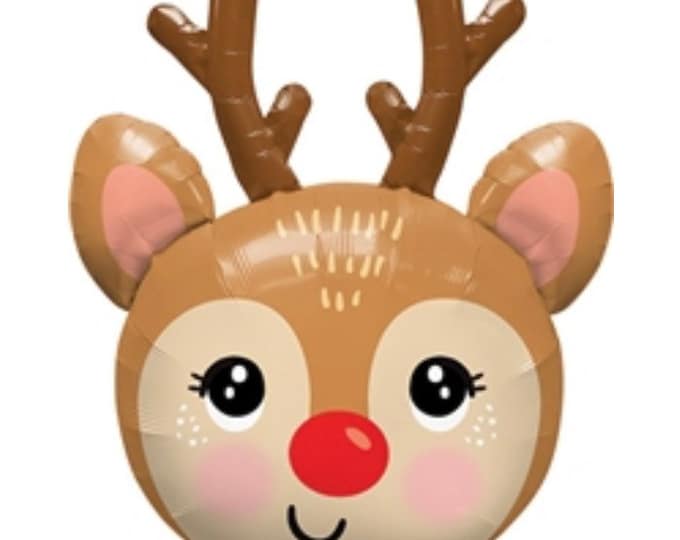 Reindeer Balloons | Little Deer Balloons | Winter Baby Shower | Christmas Balloons | Winter ONEderland Birthday Balloons | Kid’s Christmas