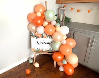 Little Cutie Balloon Garland | A Little Cutie Is On The Way Baby Shower Decor | Love is Sweet Bridal Shower | It's Sweet To Be One First Bi