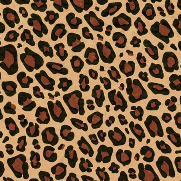 Leopard Print Tissue Paper | 10 Sheets Leopard Kraft Tissue Paper | 20”x 30” Tissue Paper Sheets | Leopard Tissue Paper | Animal Print Gift