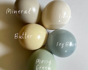 Matte Custom Color Balloons: Winnie the Pooh Baby Shower Garland