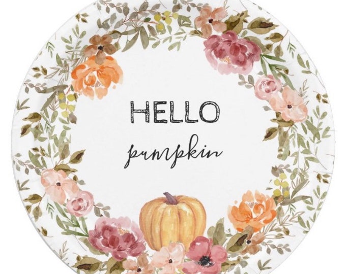 Little Pumpkin Plates Luncheon | Little Pumpkin Baby Shower | A Little Pumpkin is on the Way | | Little Pumpkin First Birthday | Fall Baby