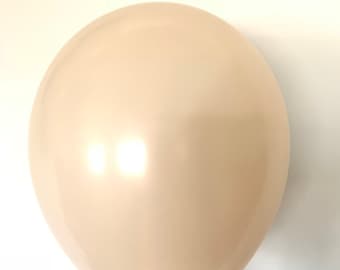 White Sand Balloons | Tan Latex Balloons | Beige Birthday Party | Natural Bridal Shower Decor | Gender Neutral Baby