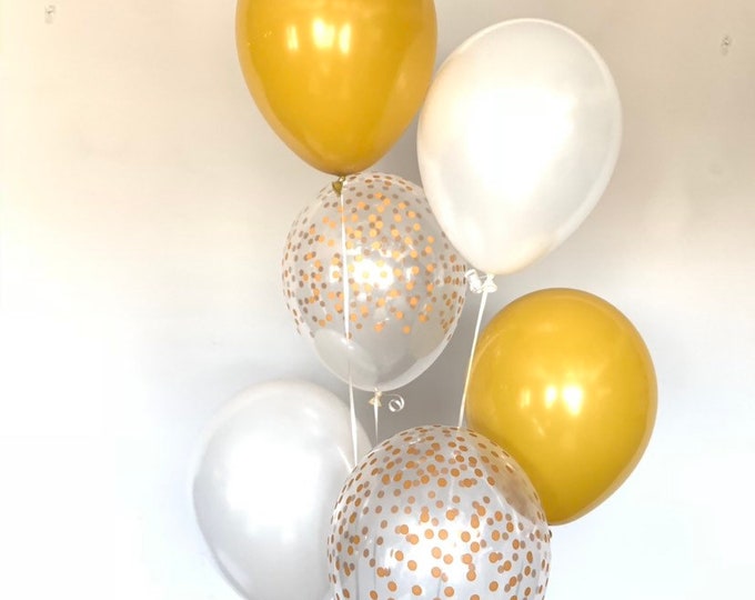 Mustard and White Balloons | Honeybee Balloons | Beach Bridal Shower | Mommy To Bee Baby Shower Decor