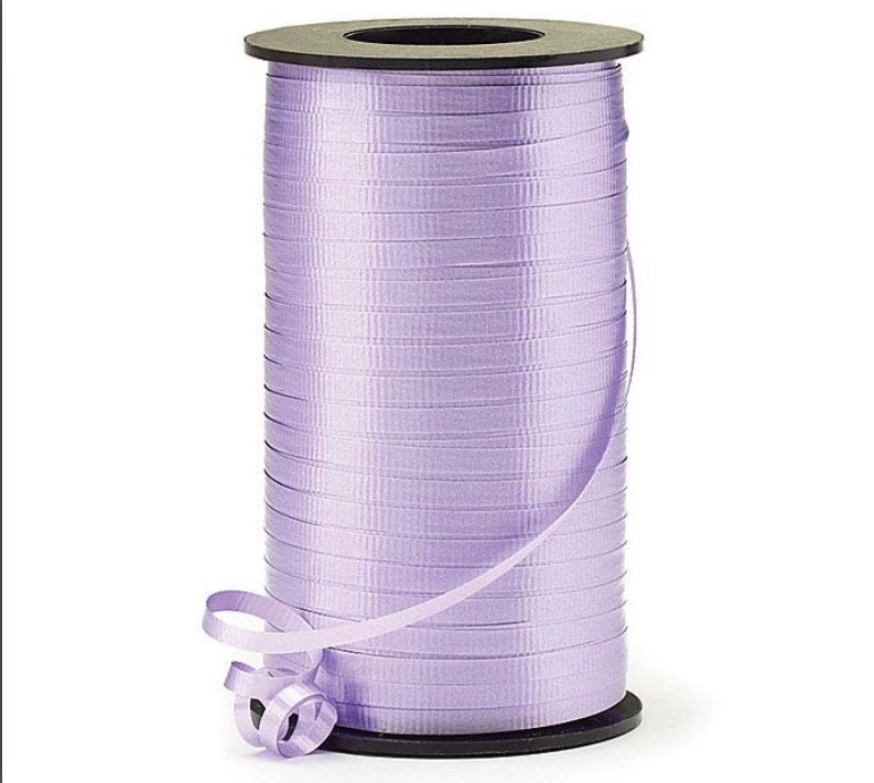 3/16 Crimped Curling Ribbon Lavender