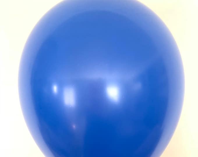 Royal Blue Balloons | Blue Latex Balloons | Bright Blue Birthday Party Decor | Blue Bridal Shower Decor | Blue Baby Shower Decor