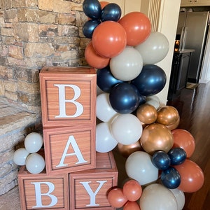 Navy Blue Little Pumpkin Balloon Garland Kit | Boy Little Pumpkin Baby Shower | A Little Pumpkin is on the Way | Pumpkin First Birthday