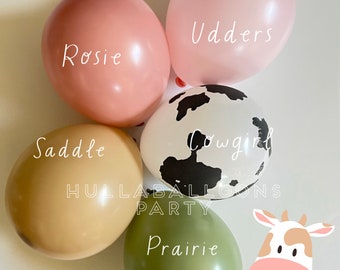 Little Cowgirl Balloons | Sassy Barnyard Birthday | A Little Cowgirl is on the Way Baby Shower | First Rodeo Birthday | How The West Was One